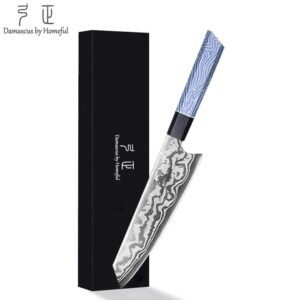 Damascus Three-Piece Knife Set Wholesale