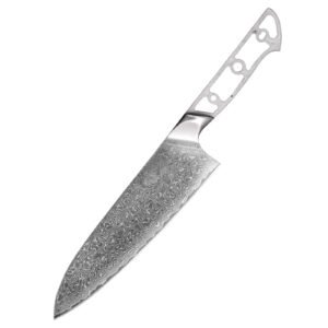 Damascus Chef Knife Blank for Custom Knife Makers