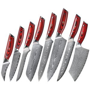 AUS-10 Damascus Knife Set Wholesale Program