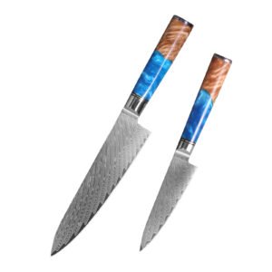 Private Label Damascus Chef Knife Set Program