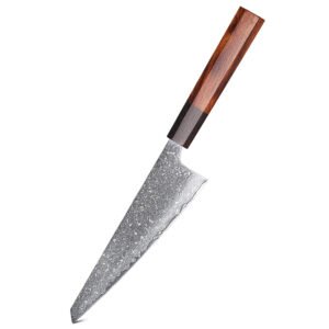 Private Label Damascus Honesuki Knife Program