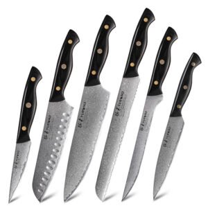 Damascus Kitchen Knife Set Wholesale Program