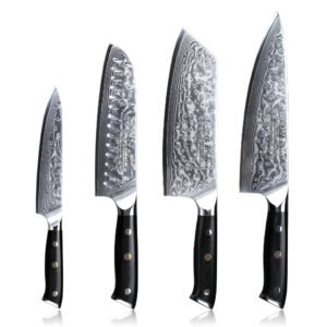 Damascus Private Label Knife Set Wholesale Program