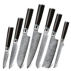 Damascus Kitchen Knife Set Wholesale Program