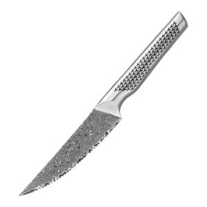 Damascus Serrated Utility Knife Wholesale
