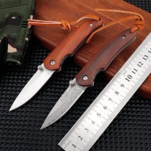 Approved Damascus TK15SK-VR small knife folding knife Wholesale