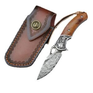 Approved Outdoor knife VG-10 Damascus steel folding knife collection camping field Dealer Program
