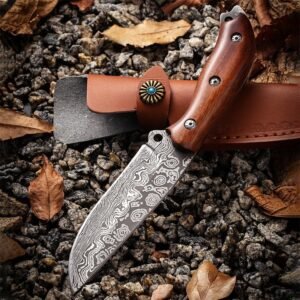 Approved Damascus Steel Knife For Hunting – Sharp, Durable Blade For Outdoor Dealer Program