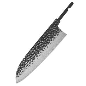 Damascus Santoku Knife Blank for Custom Knife Makers