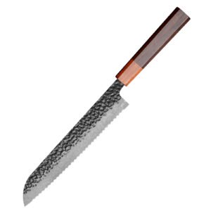 Damascus Serrated Bread Knife Wholesale