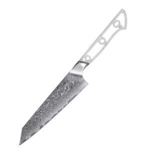 Damascus Small Chef Knife Blank for Custom Knife Makers