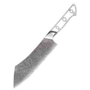 Damascus Cleaver Blank for Custom Knife Makers