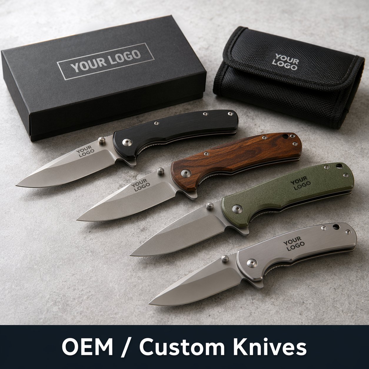 Packaging options for wholesale knife programs